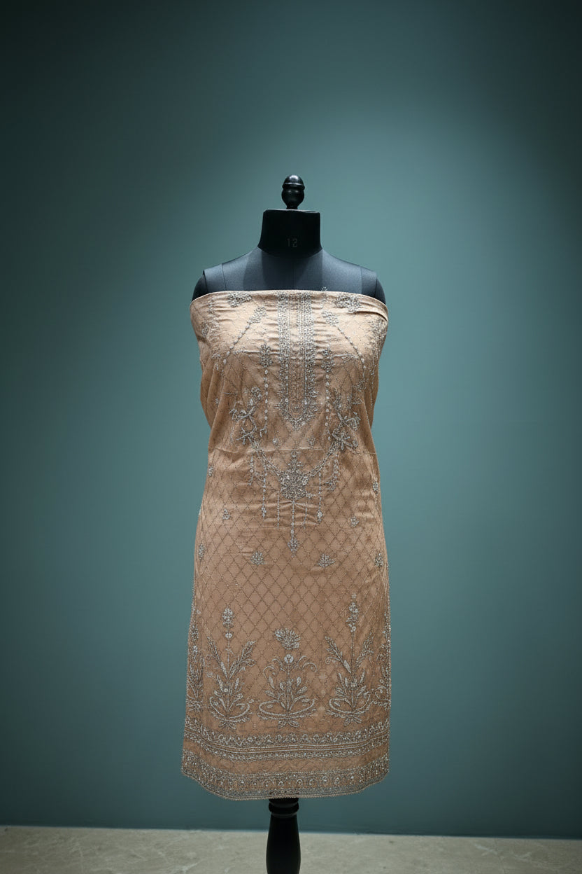 Lawn Pakistani Unstitched Salwar Set