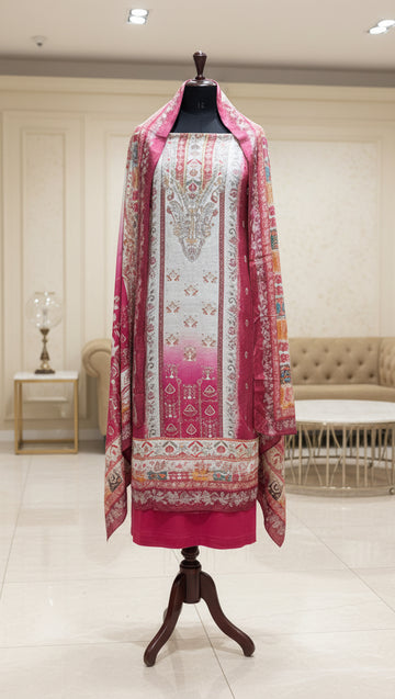 Muslin Unstitched Salwar